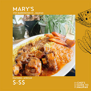 Chef's Guide: Mary’s African Cuisine