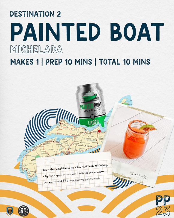 PINTS & PLATES: Painted Boat Michelada