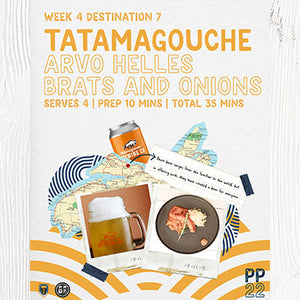 PINTS & PLATES: Tatamagouche Brewing Co Helles Brats and Onions