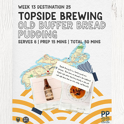 PINTS & PLATES: Topside Old Buffer Bread Puddin’