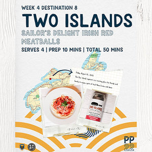 PINTS & PLATES: Two Islands Sailor’s Delight Irish Red Meatballs