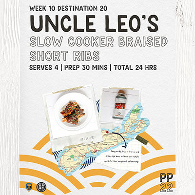 PINTS & PLATES: Uncle Leo’s Smoked Porter Slow Cooker Braised Short Ribs