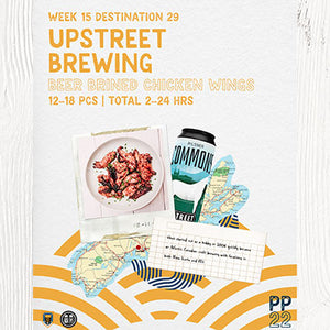 PINTS & PLATES: Upstreet Commons Beer Brined Chicken Wings