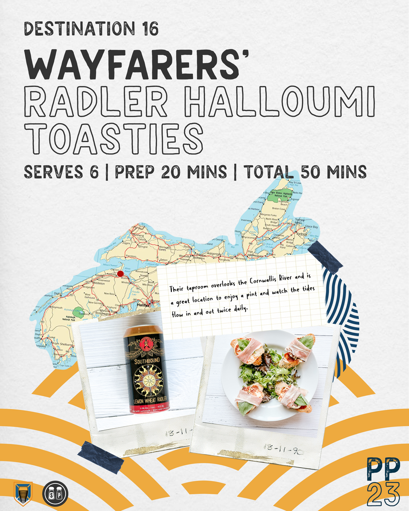 PINTS & PLATES: Wayfarers’ Radler Halloumi Toasties